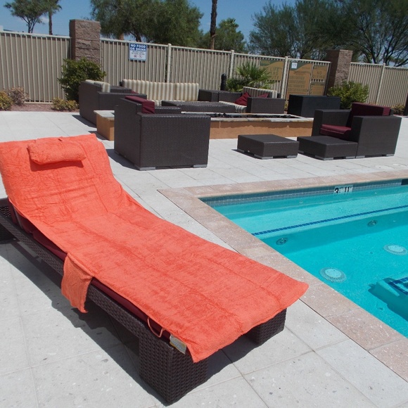 Loung chair cover up towel, Beach towel. - Picture 3 of 6